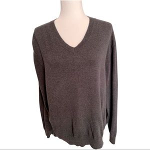 Gray sweater size XL - V Neck